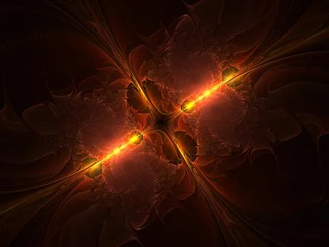 Abstract holiday background with blurred rays and sparkles. Stock-Illustration