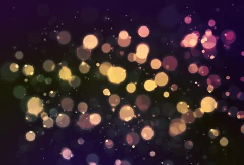 Abstract Holiday Background bokeh effect Stock Illustration