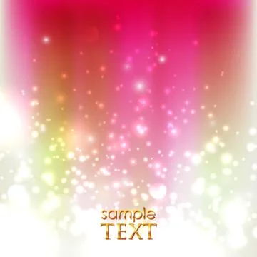 Abstract holiday background with sparkles Stock Illustration