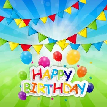 Abstract Holiday Nature Background Vector Illustration Stock Illustration