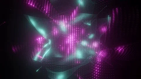 Abstract Hologram Stock Footage 229328121