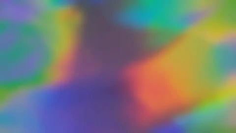 Abstract holographic blurred gradient rainbow animation. Trendy vibrant texture Stock Footage 123226936