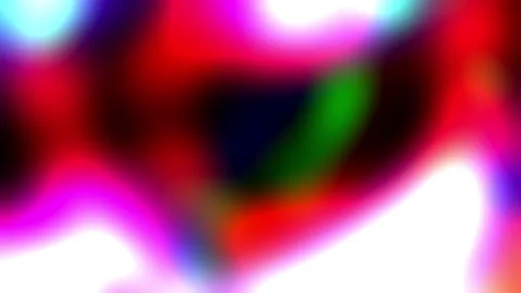 Abstract Holographic Defocused Psychedelic Plasma Ripple Background 4K Stock Footage 345453152