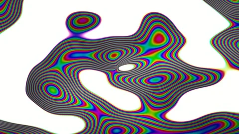 Abstract holographic gradient animated background with orchid mid colors Stock Footage 331535785