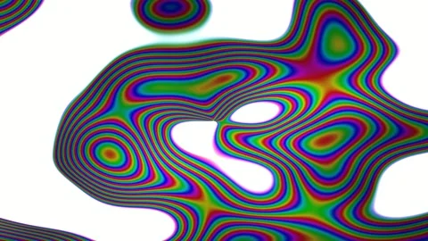 Abstract holographic gradient animated background with cobalt mid colors Stock Footage 331750341