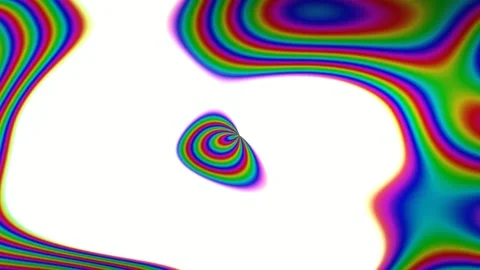 Abstract holographic gradient animated background with magenta soft colors Stock Footage 331811256