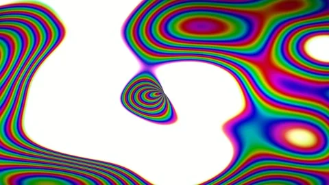 Abstract holographic gradient animated background with amber mid colors Stock Footage 331814512