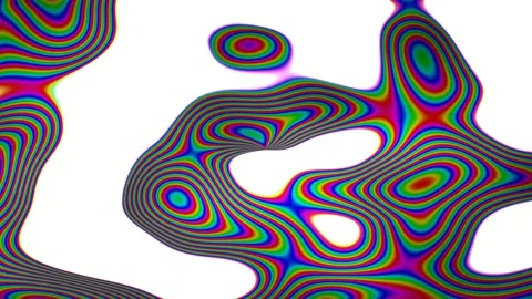 Abstract holographic gradient animated background with rose deep colors Stock Footage 331886599