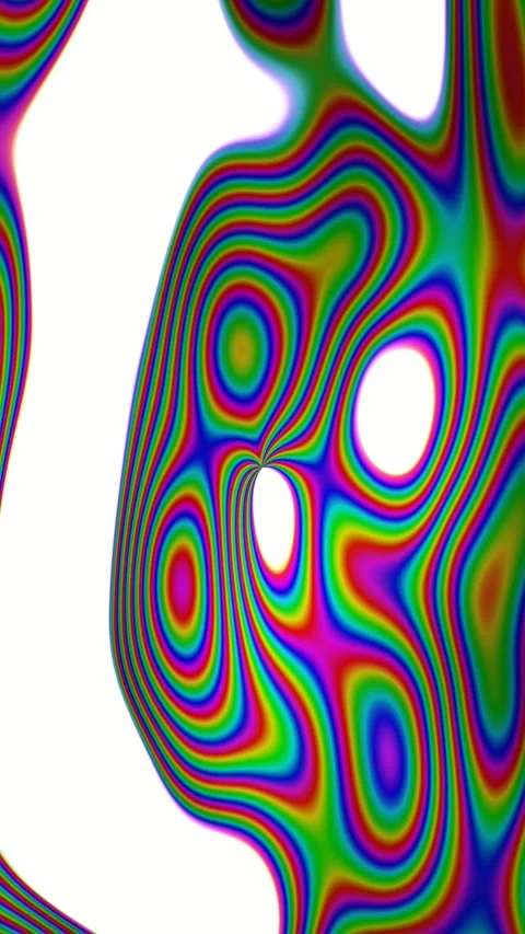 Abstract holographic gradient animated background with jade mid colors Stock Footage 331887672