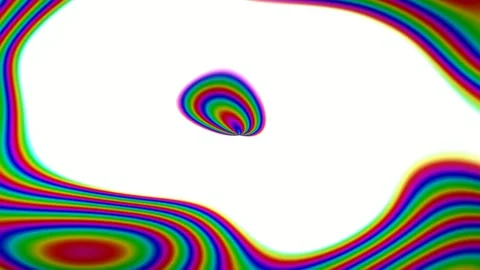 Abstract holographic gradient animated background with seafoam mid colors Stock Footage 331942358
