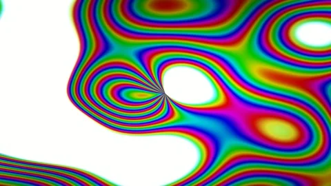 Abstract holographic gradient animated background with orchid mid colors Stock Footage 332013369