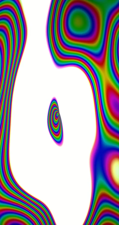 Abstract holographic gradient animated background with scarlet mid colors Stock Footage 332017824