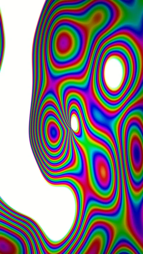 Abstract holographic gradient animated background with forest mid colors Stock Footage 332021892