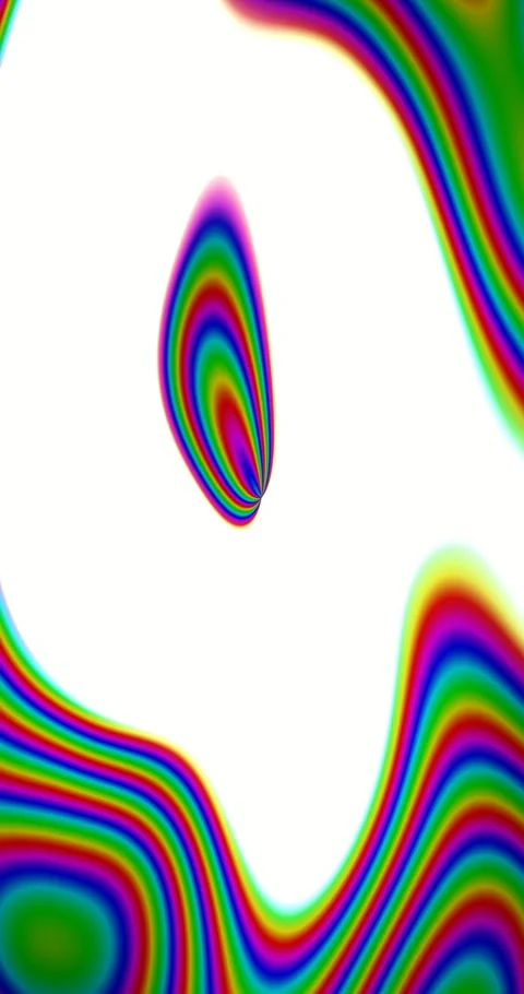 Abstract holographic gradient animated background with indigo deep colors Stock Footage 332065732