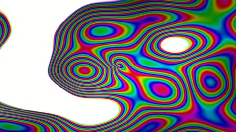 Abstract holographic gradient animated background with violet mid colors Stock Footage 332083052