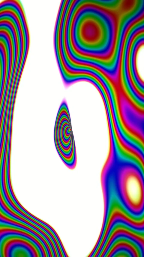 Abstract holographic gradient animated background with azure mid colors Stock Footage 332172372