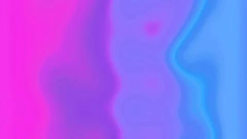 Abstract holographic gradient liquid paint animation. Stock Footage 146490620