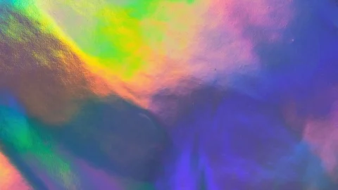 Abstract holographic gradient rainbow animation. Trendy vibrant texture, fashion Stock Footage 122988587