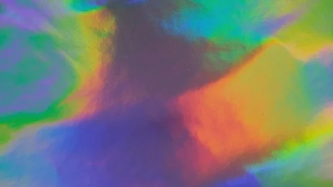 Abstract holographic gradient rainbow animation. Trendy vibrant texture, fashion Video stock 123041568