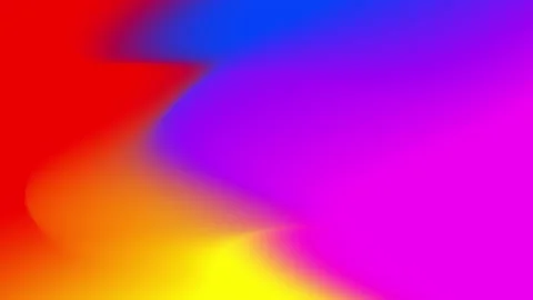 Abstract holographic gradient rainbow animation Stock Footage 162296702