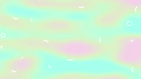 Abstract holographic gradient rainbow animation. Stock Footage 168804348
