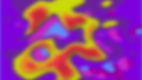 Abstract holographic liquid gradient blurred background in bright colors. Stock Footage 170560893