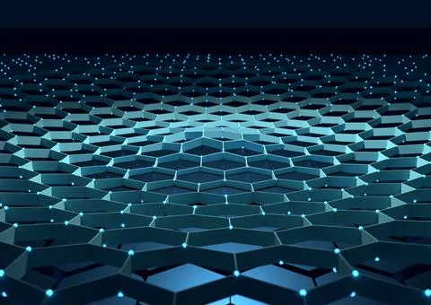 Abstract honeycomb background Ilustración de archivo