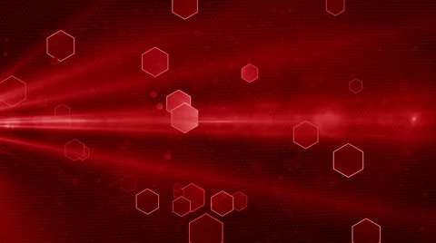 Abstract Honeycomb background Red Stock Footage 67814499