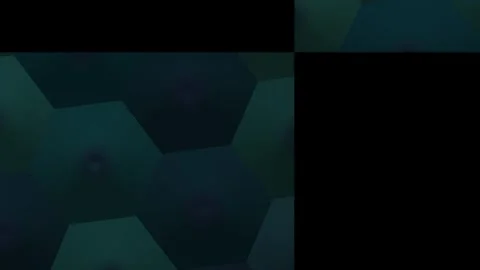 Abstract Honeycomb Geometric Dark Background Motion Graphics Stock Footage 345652327