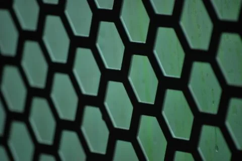 Abstract honeycomb graphics Stock Photos