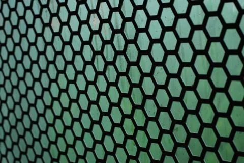 Abstract honeycomb graphics Stock Photos