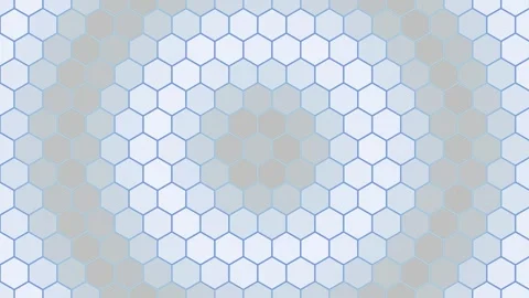 Abstract honeycomb pattern background for modern corporate presentations Stock Footage 333799915