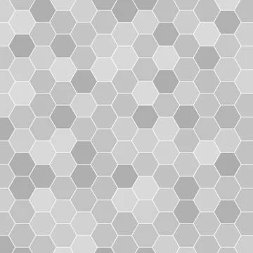 Abstract honeycomb pattern. Geometric hexagons background Stock Illustration