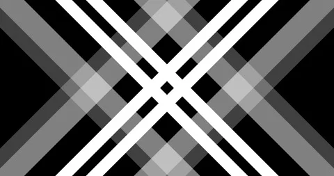 Abstract horizontal and vertical lines that intersect with concentric circles Stock Footage 86479992