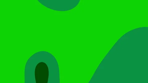 Abstract horizontal background with green waves. Stock Footage 288843517