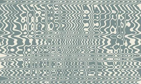 Abstract horizontal background of parallel vertical curves of ugly stripes .. Stock Illustration
