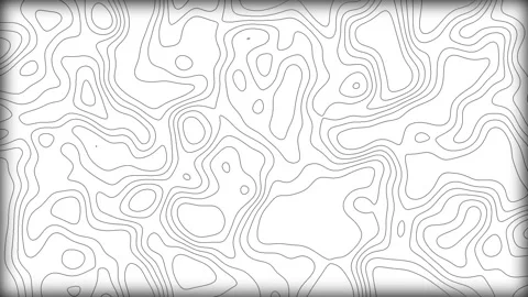 Abstract horizontal background with waves Stock Footage 303399383