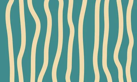 Abstract horizontal background of wavy simple lines Stock Illustration