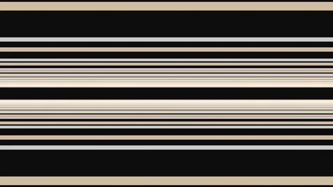 Abstract horizontal beige lines moving up and down on black background, seamless Stock Footage 108440693
