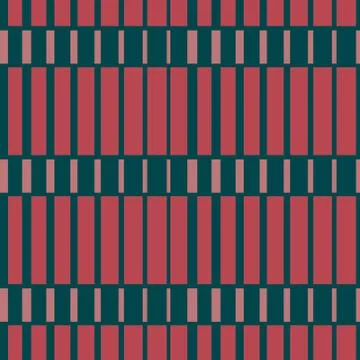 Abstract horizontal geometric pattern Stock Illustration