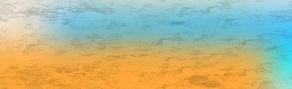 Abstract horizontal gradient background featuring vibrant orange and soft b.. Stock Illustration