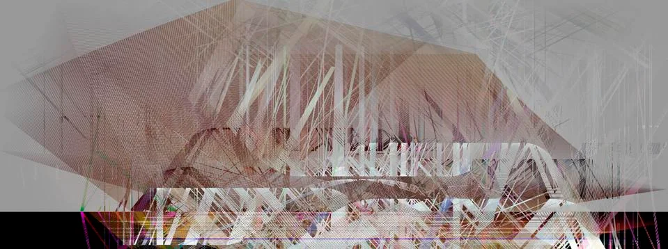 Abstract horizontal grid background Stock Illustration