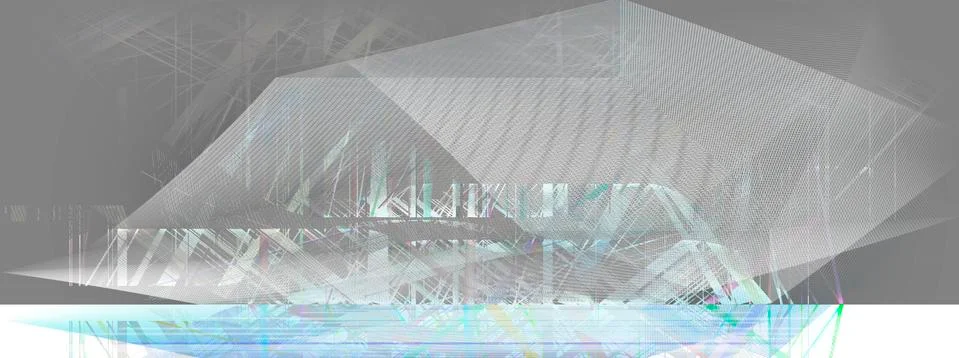 Abstract horizontal grid background Stock Illustration