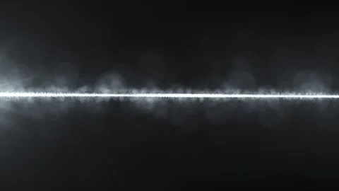 Abstract horizontal light beam with shimmering particles Stock Footage 324151626