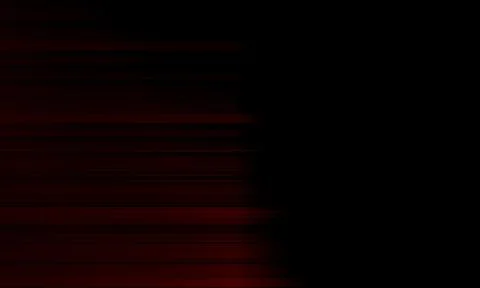 Abstract horizontal light red stripe lines on black background. Stock Illustration