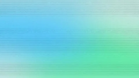 Abstract horizontal line texture over smooth blue to green gradient backgro.. Stock Illustration