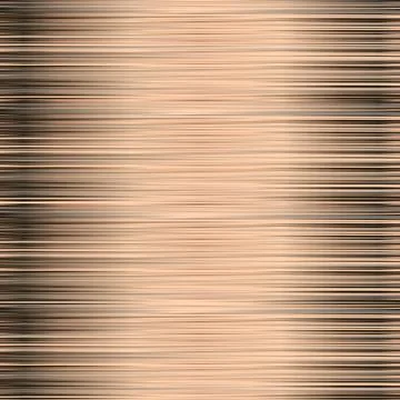 Abstract horizontal lines background in copper color. Gradient stripes meta.. Stock Illustration