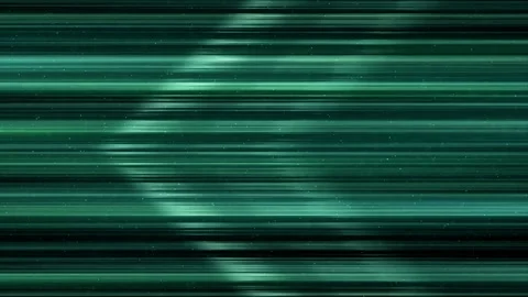 Abstract horizontal lines background with glitter flowing through the screen Stock Footage 327570436