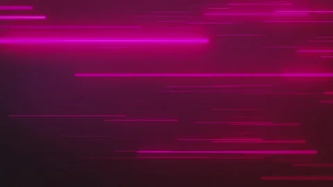 Abstract Horizontal Lines Technology Glowing Animation Stock-Footage 342142997