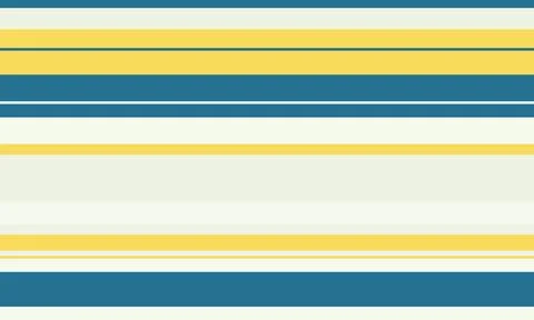 Abstract horizontal stripes in calming teal, pale yellow, and white.  Perfect Stock Illustration